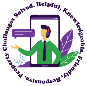 A SAM Advisor in a telephone headset. Helpful, Knowledgeable, Friendly, Responsive. Property Challenges Solved.