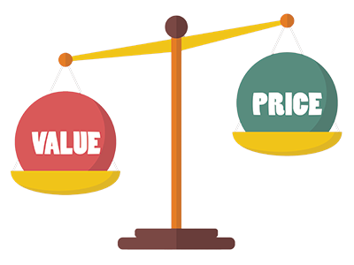Do I Have To Have A Survey When Buying A House? A set of weighing scales showing the value of getting a survey outweighs the price. SAM Conveyancing explains why it is worth getting a survey or the appropriate level when buying a home