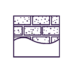 Damp may be flagged in a HomeBuyers Survey Dorchester