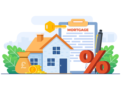 New house, mortgage contract and keys - SAM Conveyancing's mortgage broker consultation