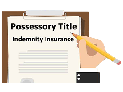 A hand and pencil reading through a Possessory Title Indemnity Insurance policy, arranged by a SAM Conveyancing Solicitor.