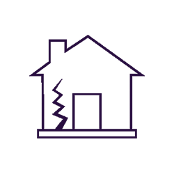 Subsidence may be flagged in a HomeBuyers Report in Dorchester